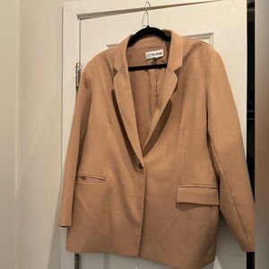 The Drop Women's Tan Blazer